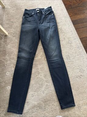 Good American Dark Indigo High-Rise Skinny Jeans